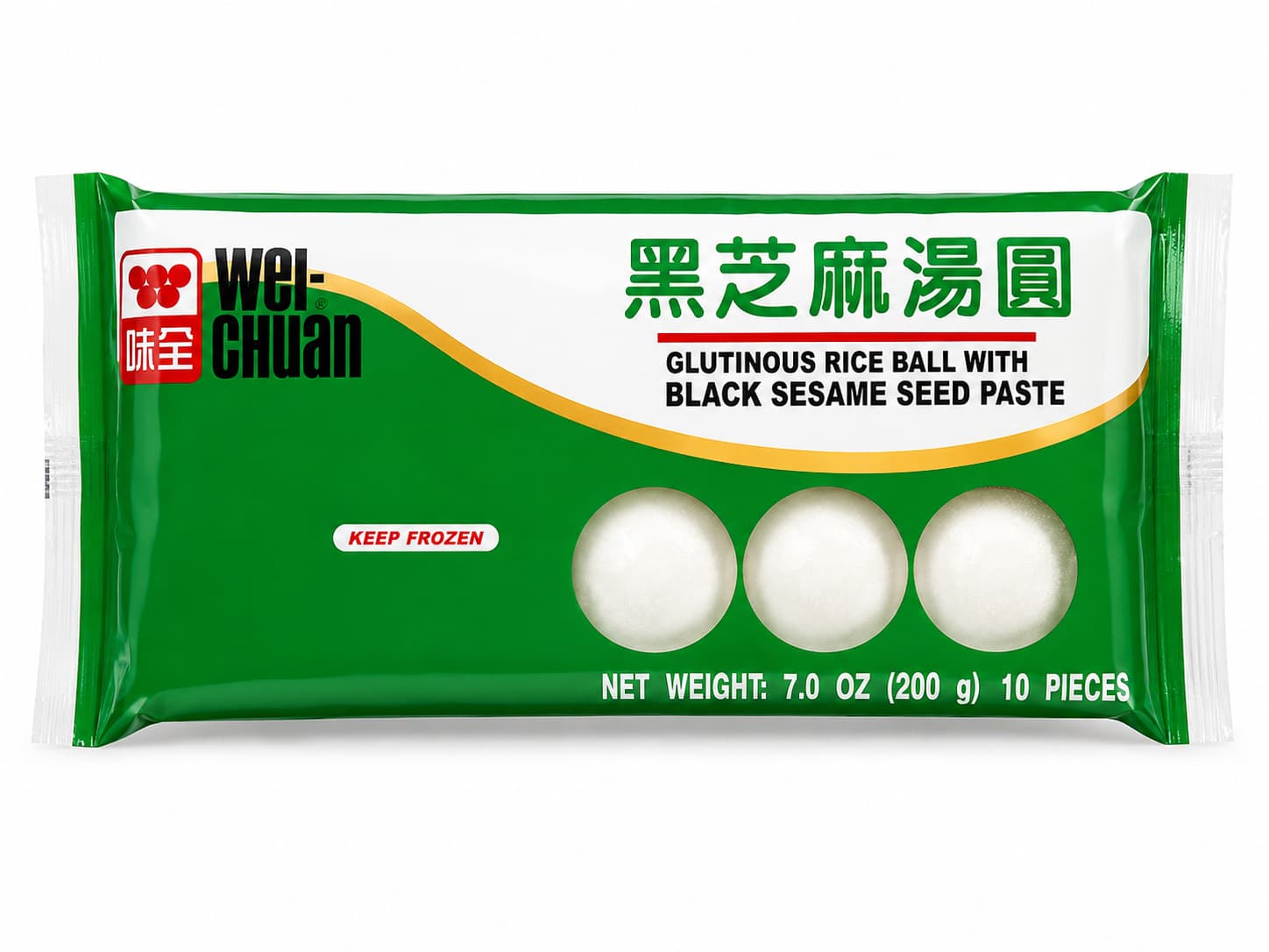 Glutinous Rice Ball w. Black Sesame