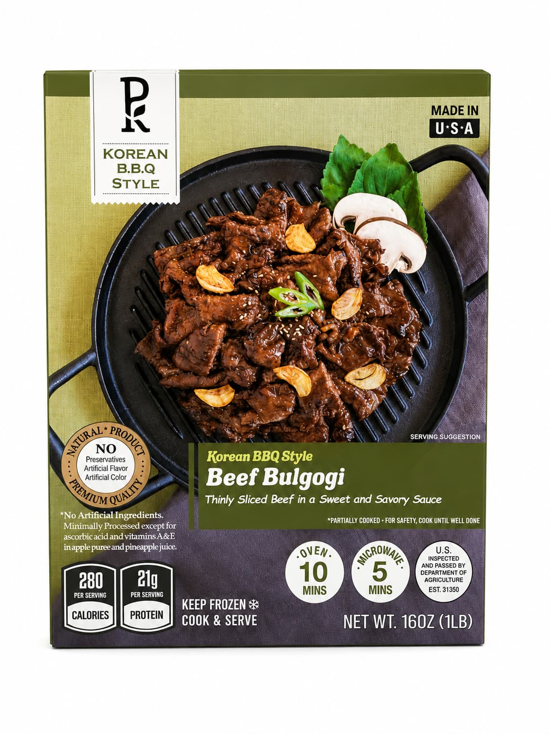 Korean BBQ Beef Bulgogi