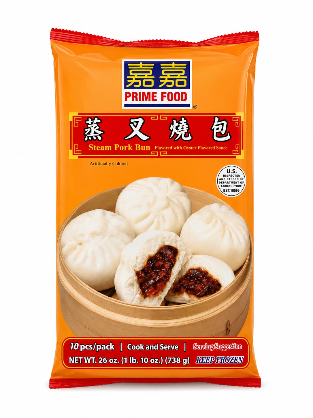 Prime Food Steam Pork Bun