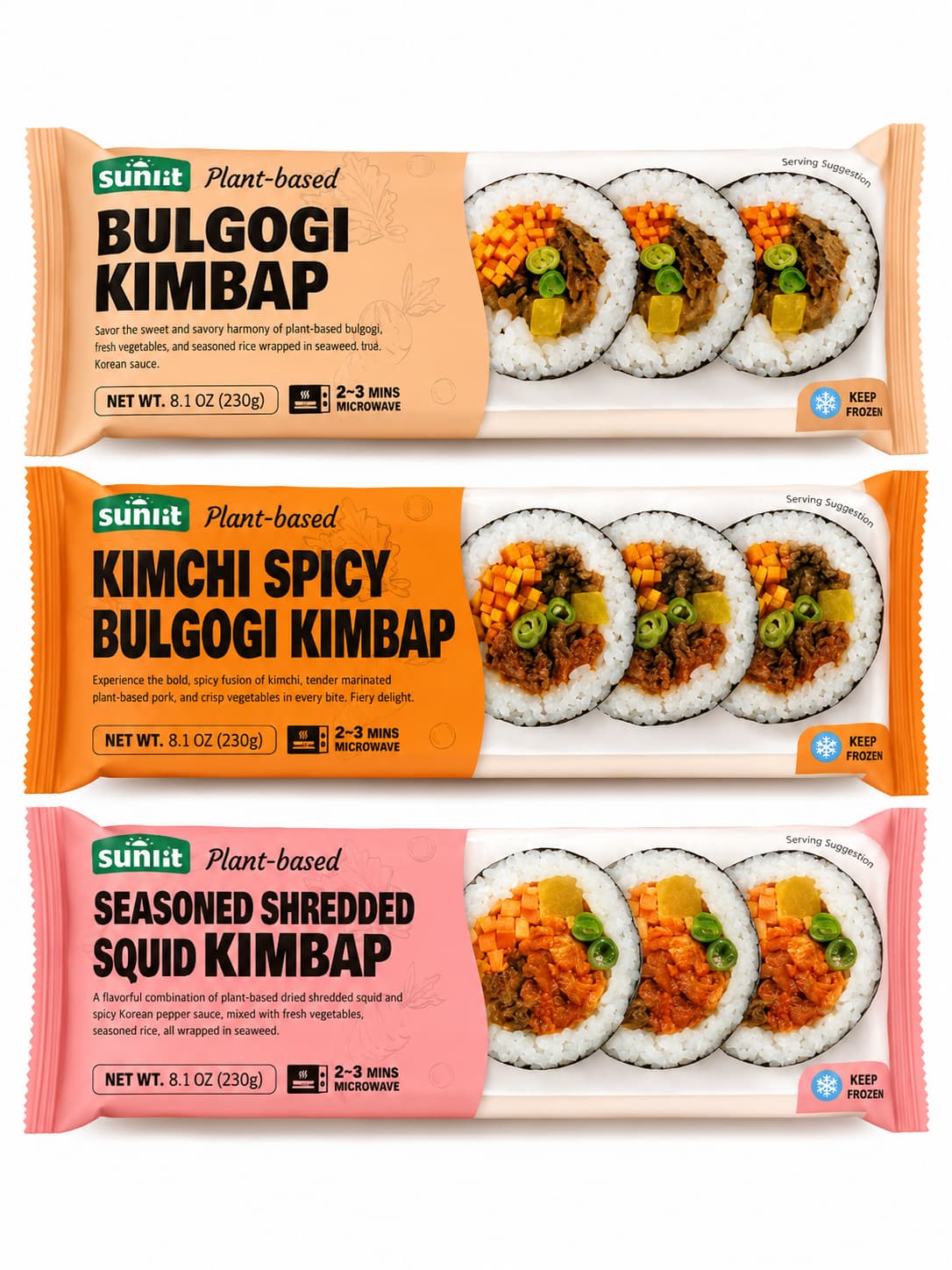 Sunlit Kimbap (Sold Individually)