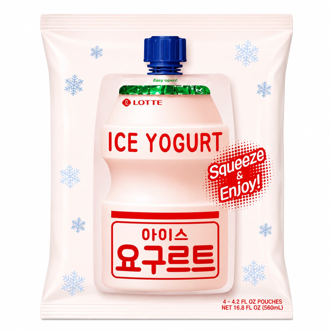 Lotte Squeeze Ice Yogurt