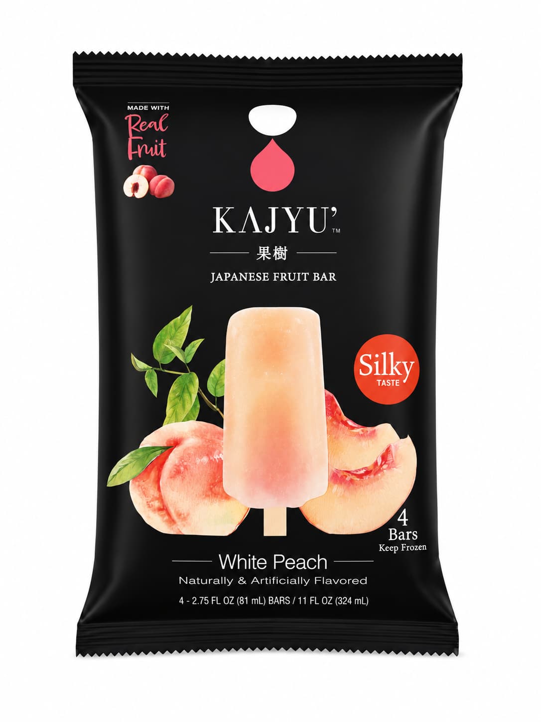 White Peach Japanese Fruit Bar