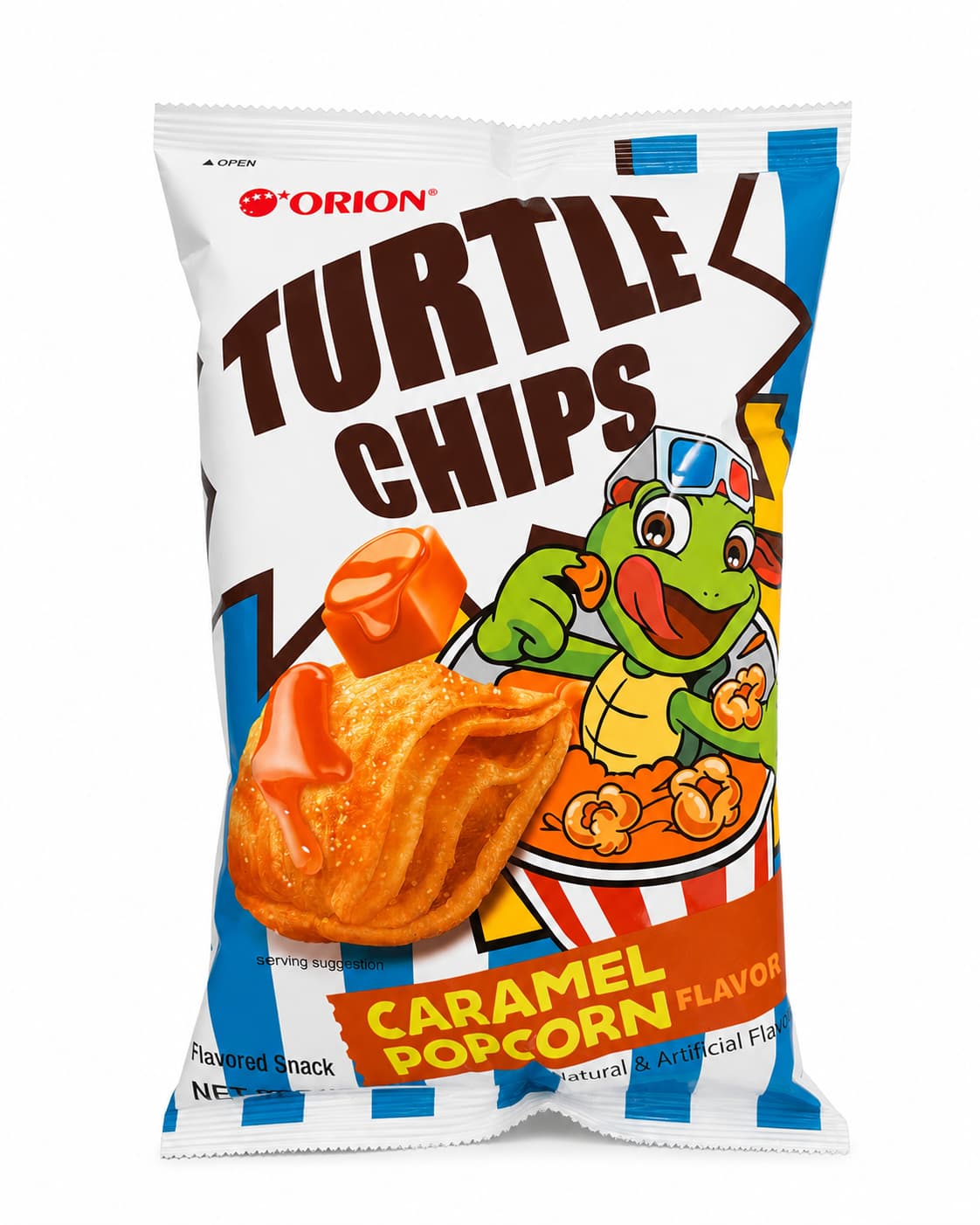 Caramel Popcorn Turtle Chips