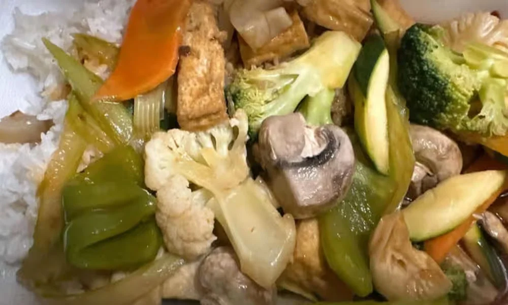 Tofu & Mixed Vegetables