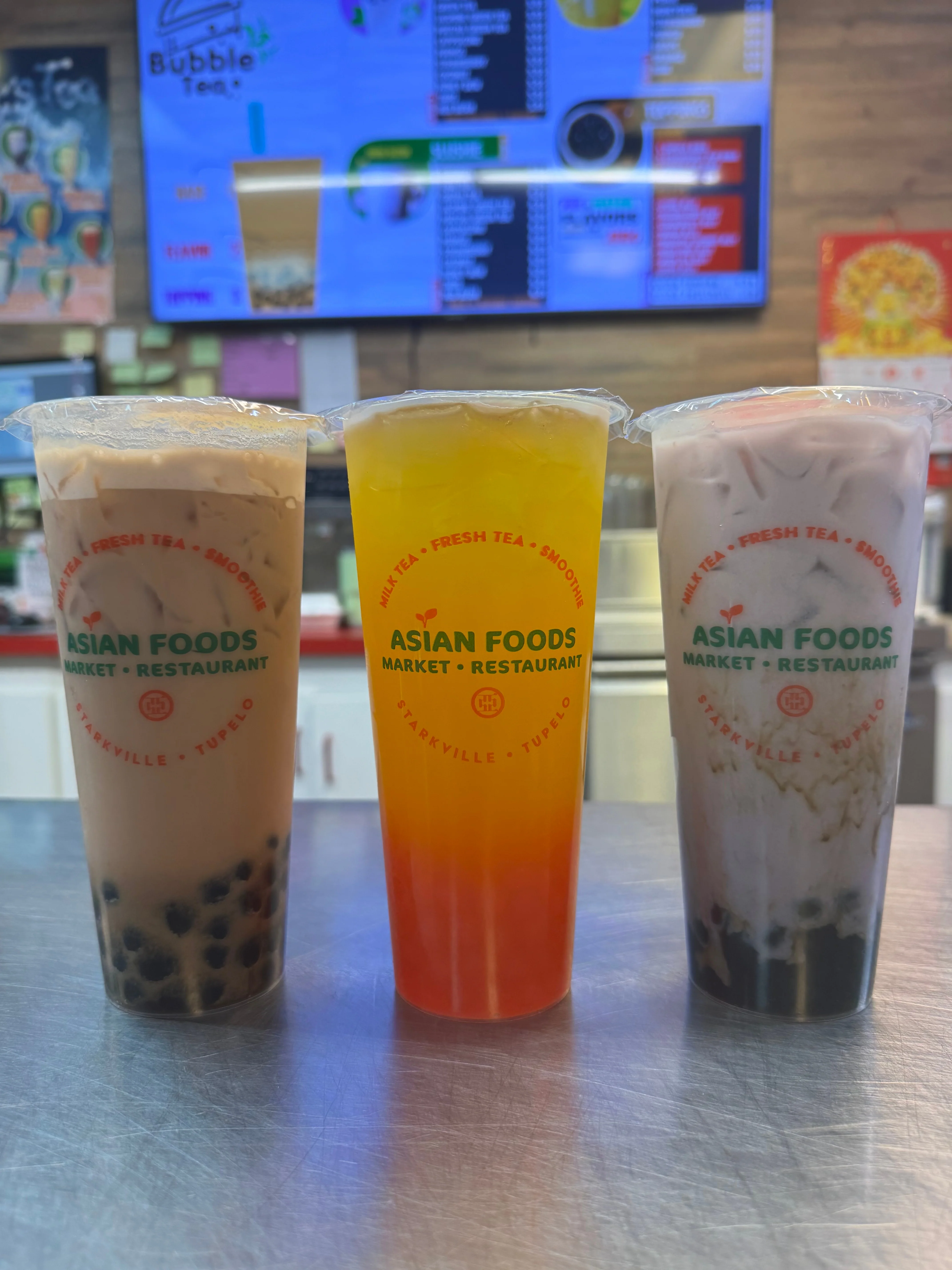 Milk Tea (With Topping)